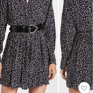 *Gorgeous Silk Isabel Marant Étoile Capucine Print Mini Dress-